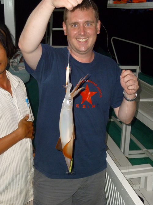 TRIP 4 : NIGHT SQUID FISHING